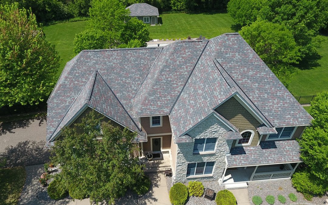 beautiful new roof installed on home in Minneapolis