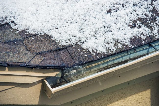 winter roof damage in Minneapolis